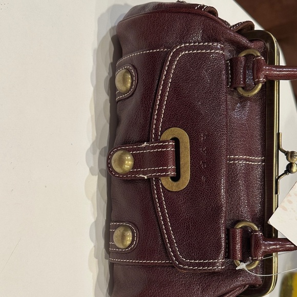 NWT Hype Elegant Plum (Cordovan) Burgundy Leather Handbag - Picture 6 of 12